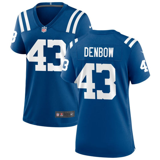 Trevor Denbow Nike Indianapolis Colts Women's Game Jersey - Royal