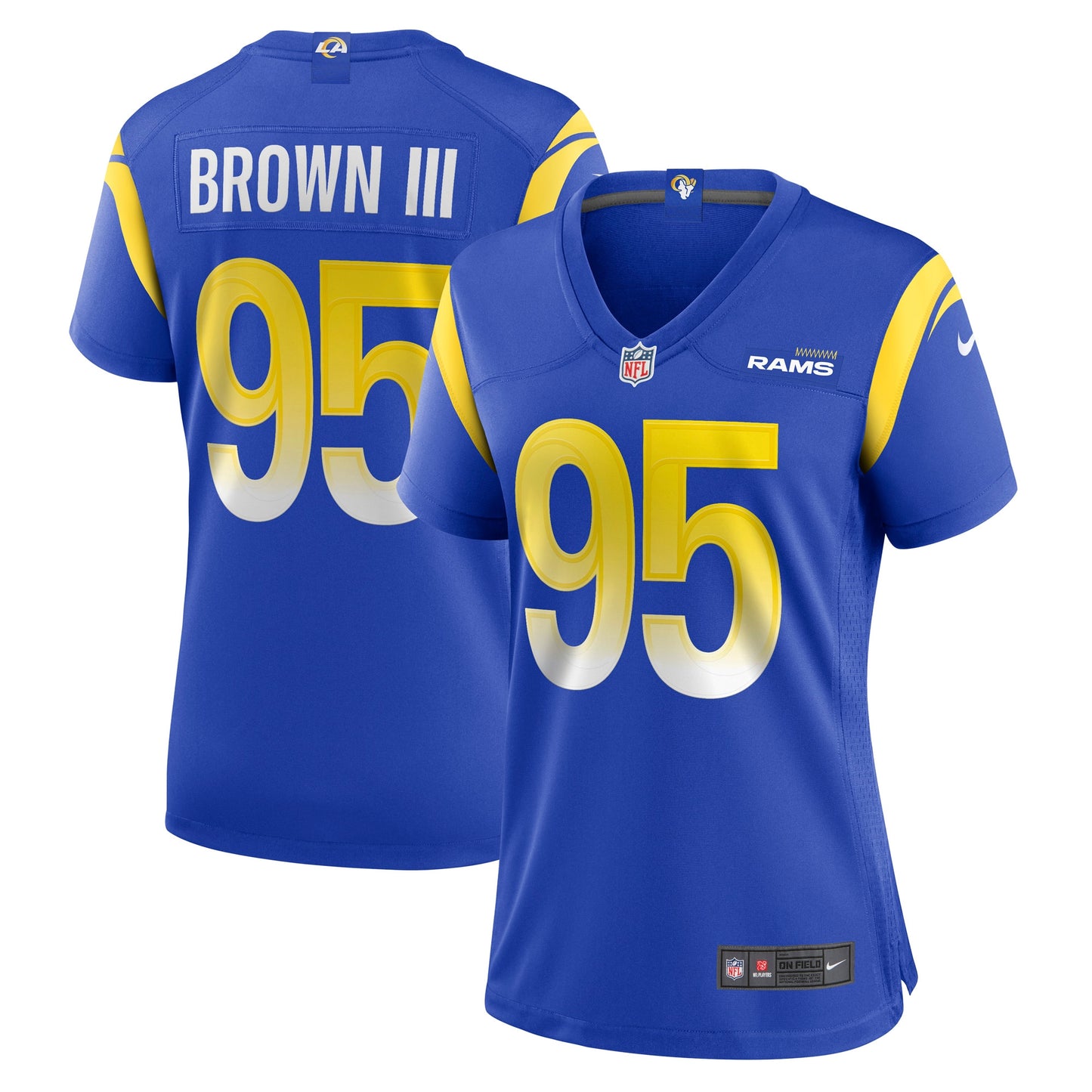 Bobby Brown III Los Angeles Rams Nike Women's Game Jersey - Royal