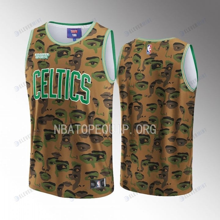 Boston Celtics NBA & KidSuper Studios Unisex Hometown Jersey