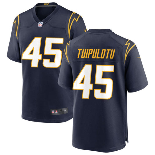 Tuli Tuipulotu Los Angeles Chargers Nike Alternate Game Jersey - Navy