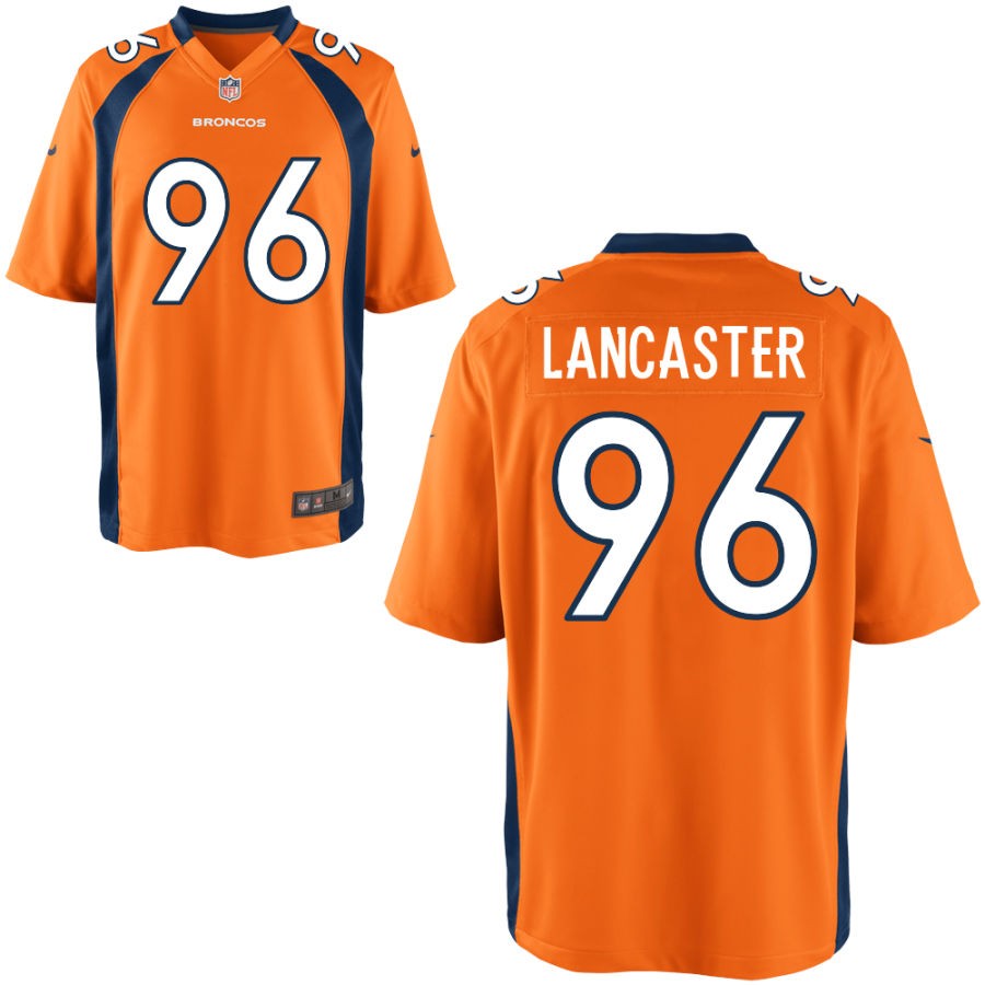 Tyler Lancaster Denver Broncos Nike Youth Game Jersey - Orange