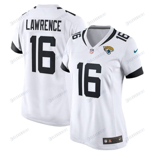 Trevor Lawrence 16 Jacksonville Jaguars Women's Game Jersey - White