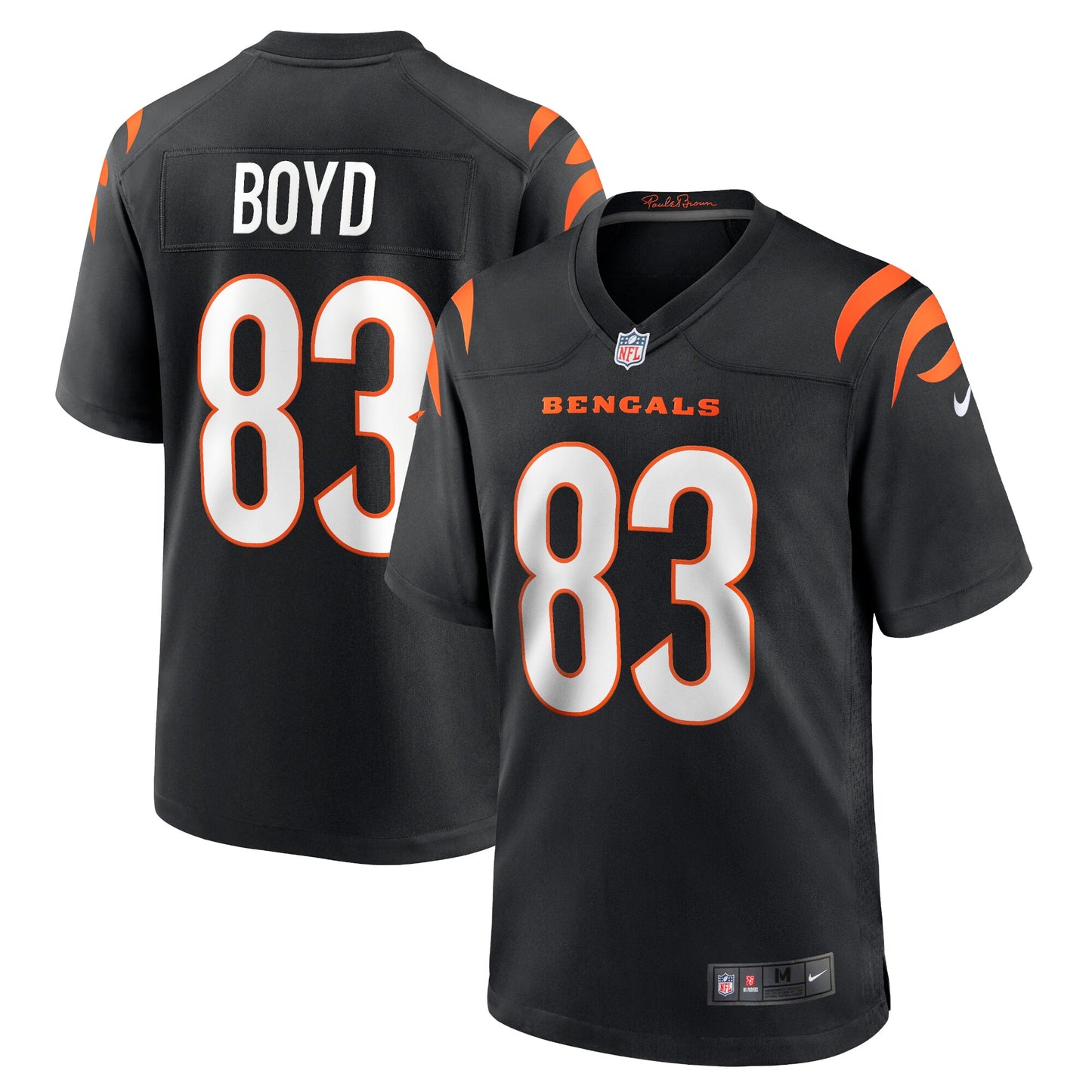 Tyler Boyd Cincinnati Bengals Nike Player Game Jersey - Black