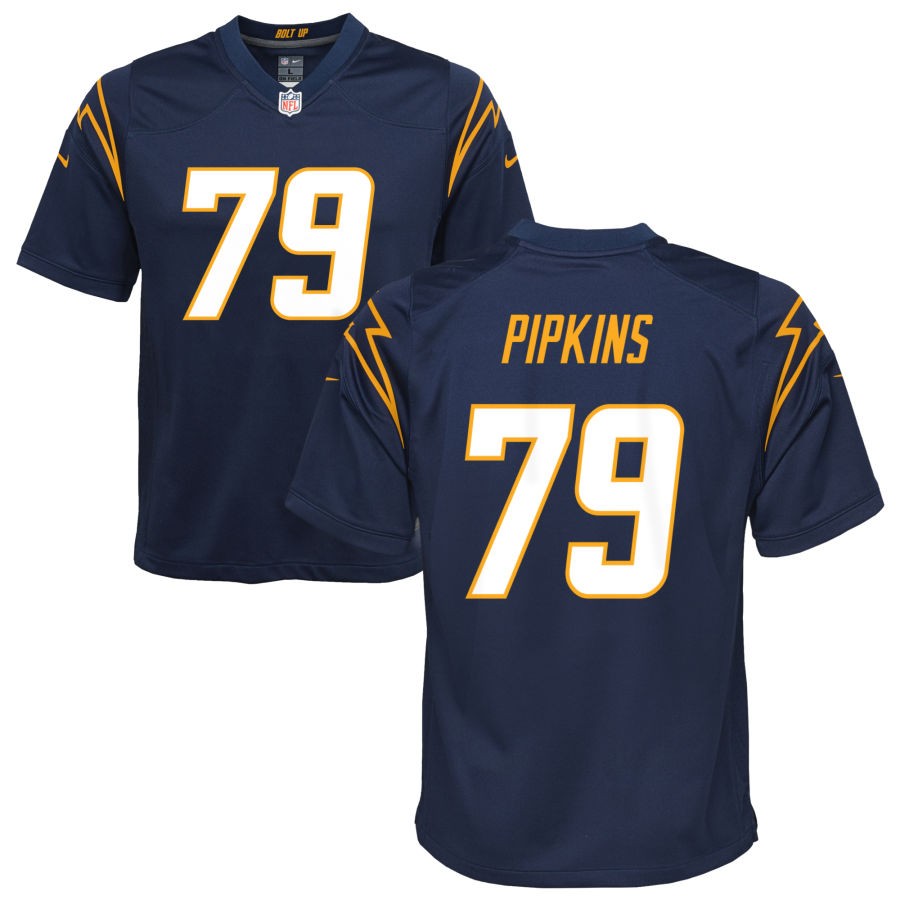 Trey Pipkins Los Angeles Chargers Nike Youth Alternate Game Jersey - Navy