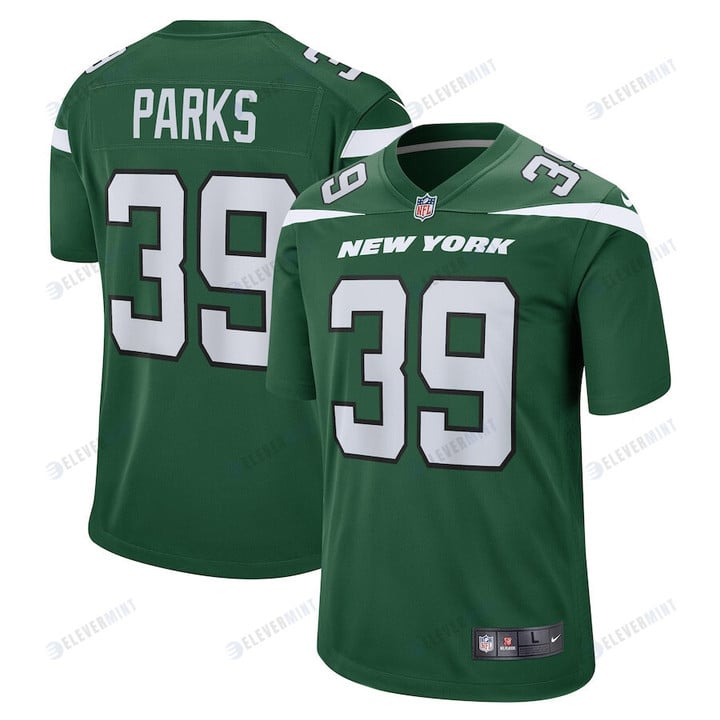 Will Parks New York Jets Women's Game Player Jersey - Gotham Green