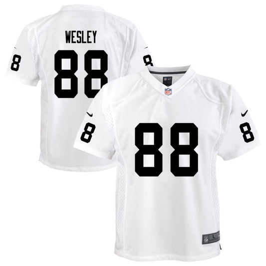 Antoine Wesley Las Vegas Raiders Nike Youth Team Game Jersey - White