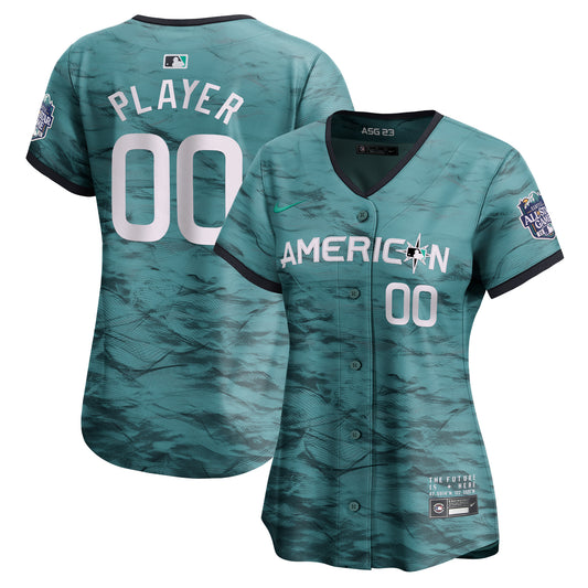 American League Nike Women's 2023 MLB All-Star Game Pick-A-Player Limited Jersey - Teal