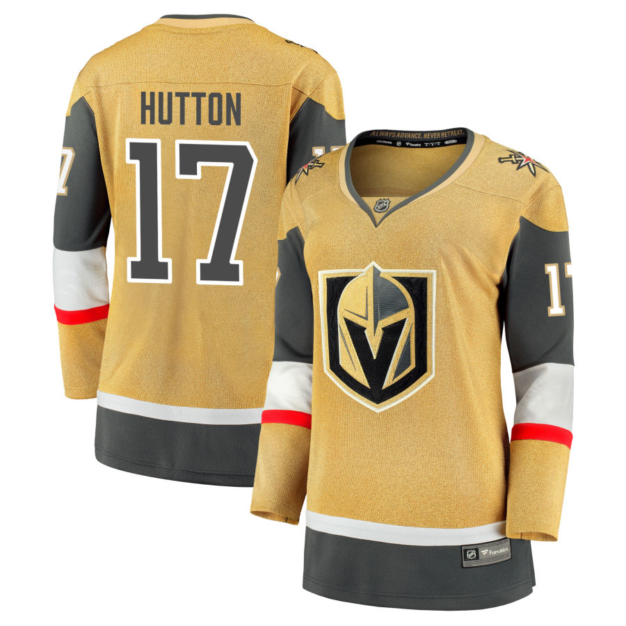 Ben Hutton  Vegas Golden Knights Fanatics Branded Women's Home Breakaway Jersey -