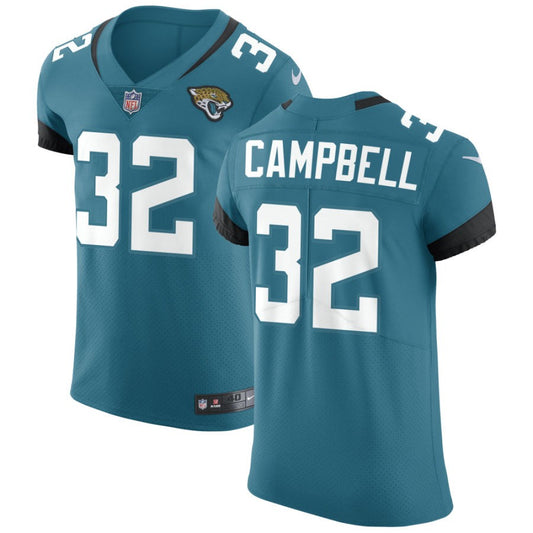 Tyson Campbell Jacksonville Jaguars Nike Vapor Untouchable Elite Jersey - Teal