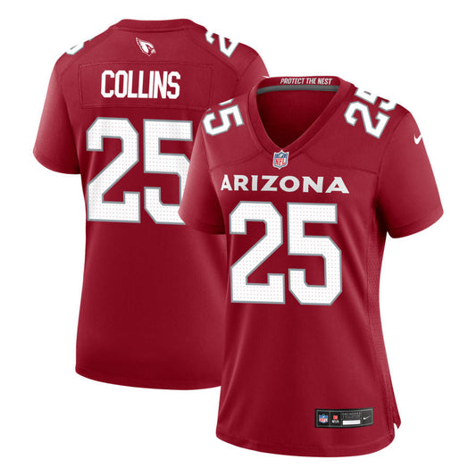 Zaven Collins Arizona Cardinals Nike Women's Game Jersey - Cardinal