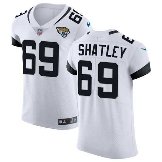 Tyler Shatley Jacksonville Jaguars Nike Vapor Untouchable Elite Jersey - White