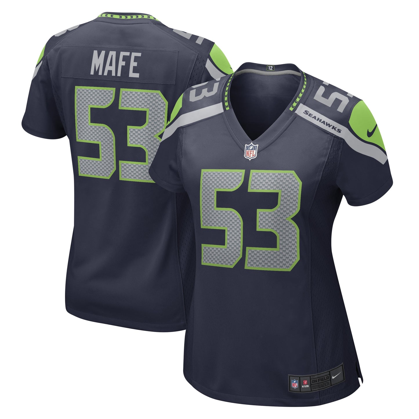 Boye Mafe Seattle Seahawks Nike Women's Game Player Jersey - College Navy