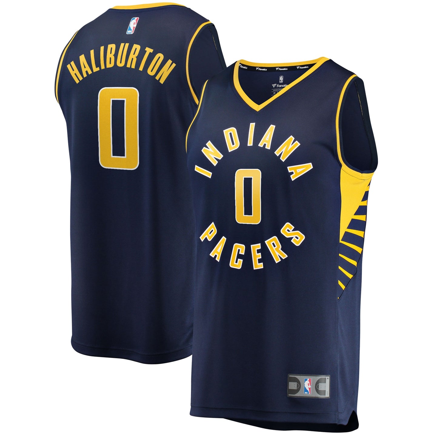 Tyrese Haliburton Indiana Pacers Fanatics Branded 2021/22 Fast Break Replica Jersey - Icon Edition - Navy