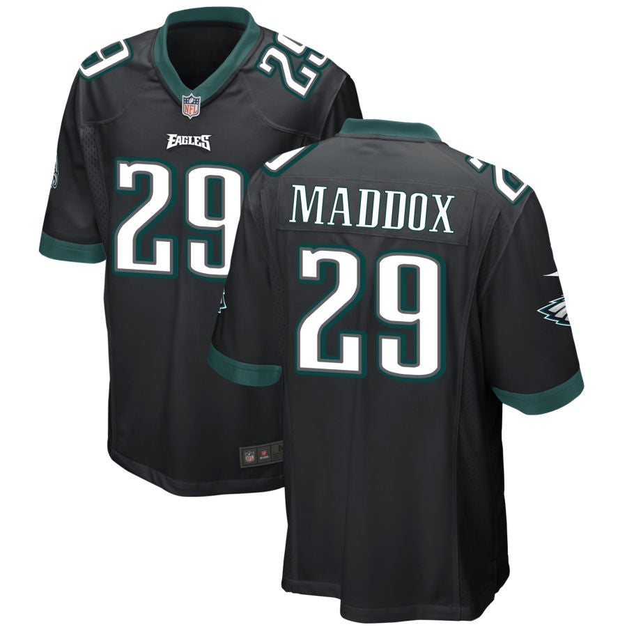 Avonte Maddox Philadelphia Eagles Nike Alternate Game Jersey - Black