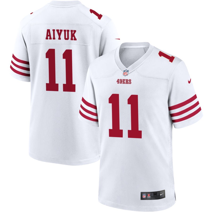 Brandon Aiyuk San Francisco 49ers Nike Youth Game Jersey - White