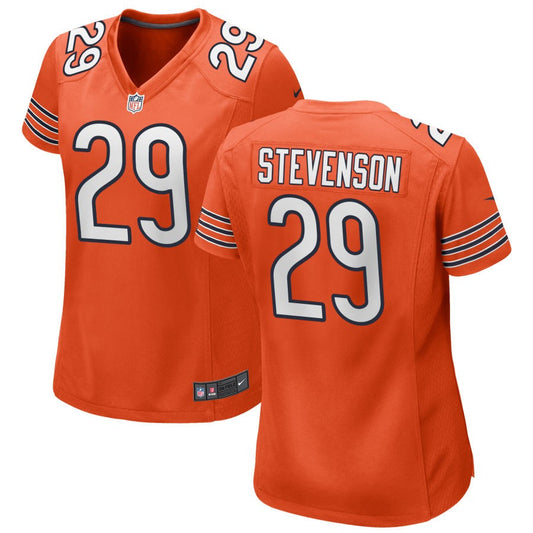 Tyrique Stevenson Chicago Bears Nike Women's Alternate Game Jersey - Orange