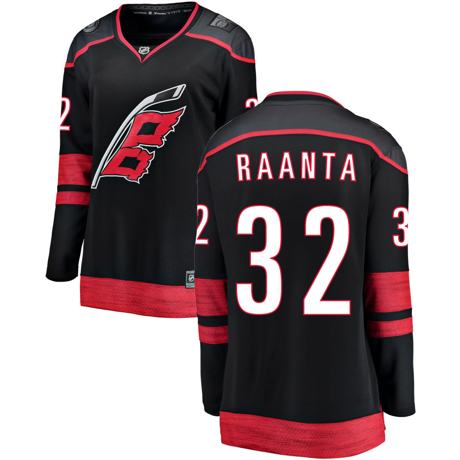 Antti Raanta Carolina Hurricanes Fanatics Branded Women's Alternate Breakaway Jersey - Black