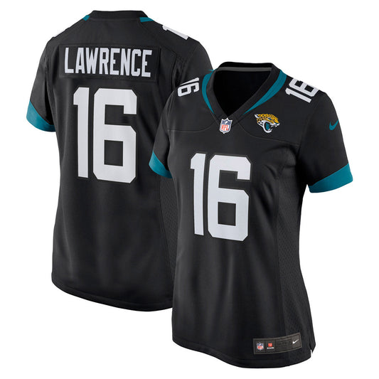 Women's Jacksonville Jaguars Trevor Lawrence Alternate Game Jersey Black