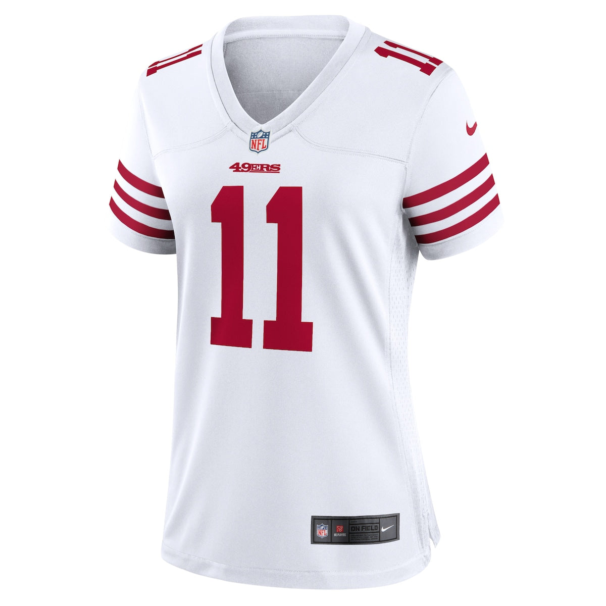 Women's Brandon Aiyuk Nike 49ers Game Player Jersey - White