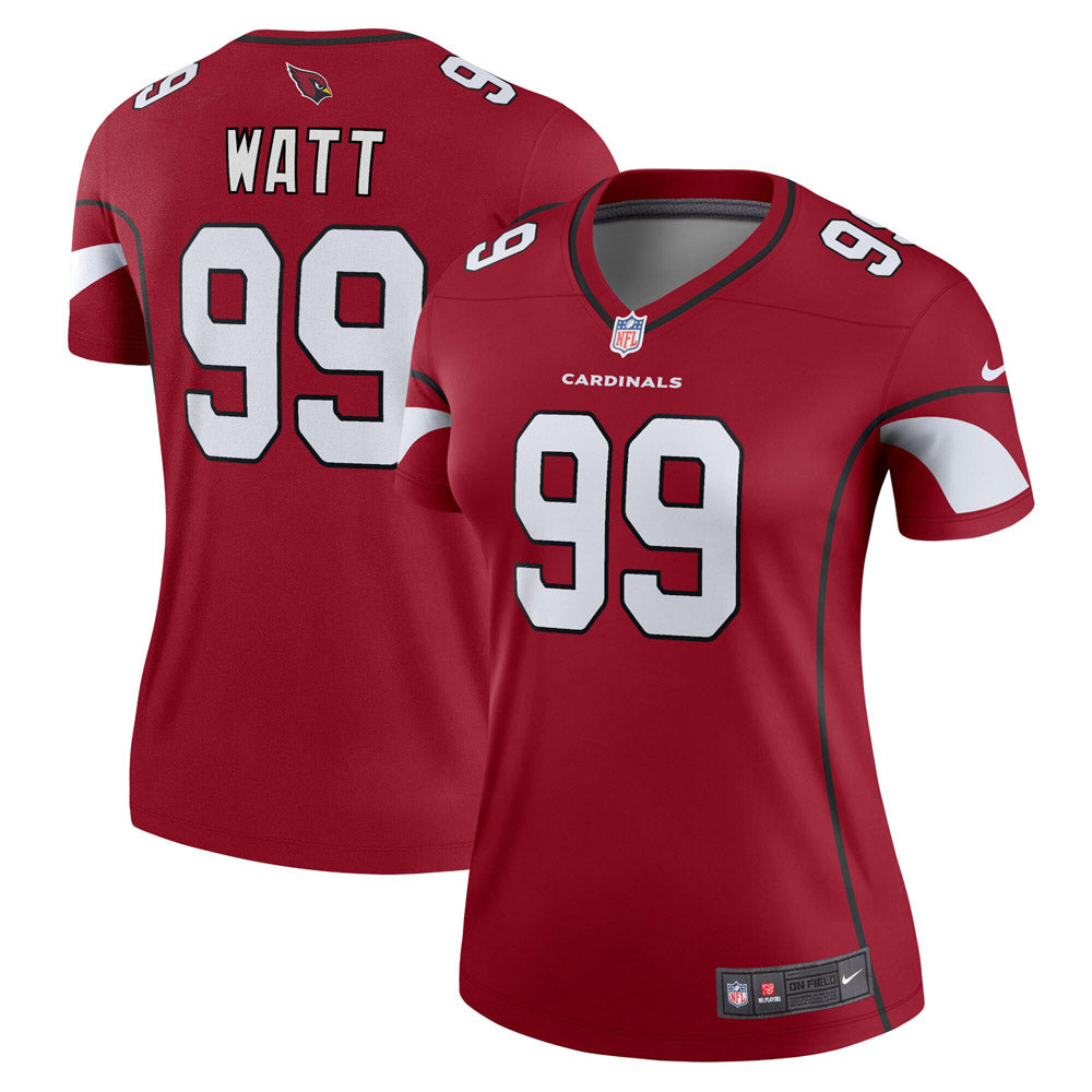 Women's Arizona Cardinals J.J. Watt Legend Jersey Cardinal Red