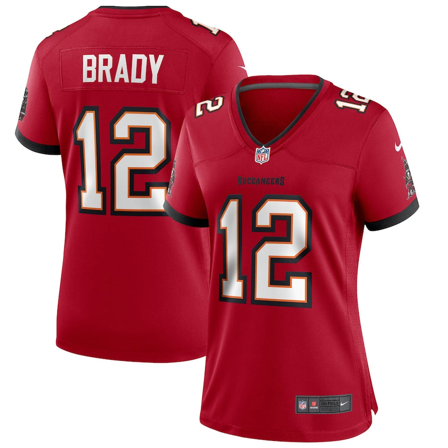 Women's Tampa Bay Buccaneers Tom Brady Game Vapor Jersey Red