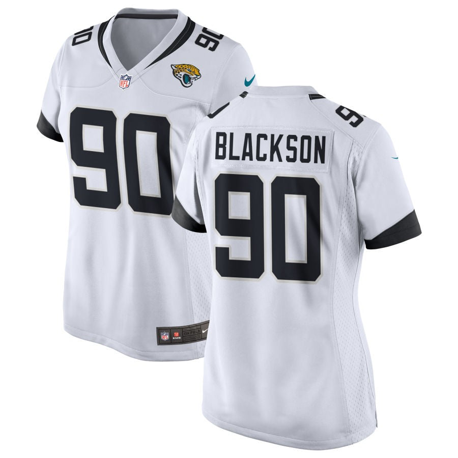 Angelo Blackson Jacksonville Jaguars Nike Women's Game Jersey - White