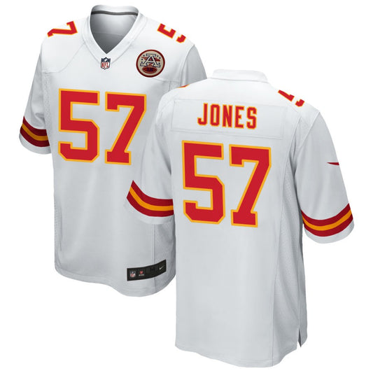 Truman Jones Kansas City Chiefs Nike Game Jersey - White