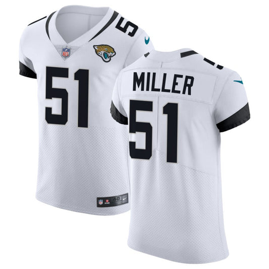 Ventrell Miller Jacksonville Jaguars Nike Vapor Untouchable Elite Jersey - White