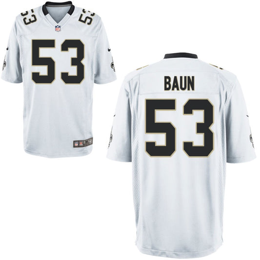 Zack Baun Nike New Orleans Saints Youth Game Jersey