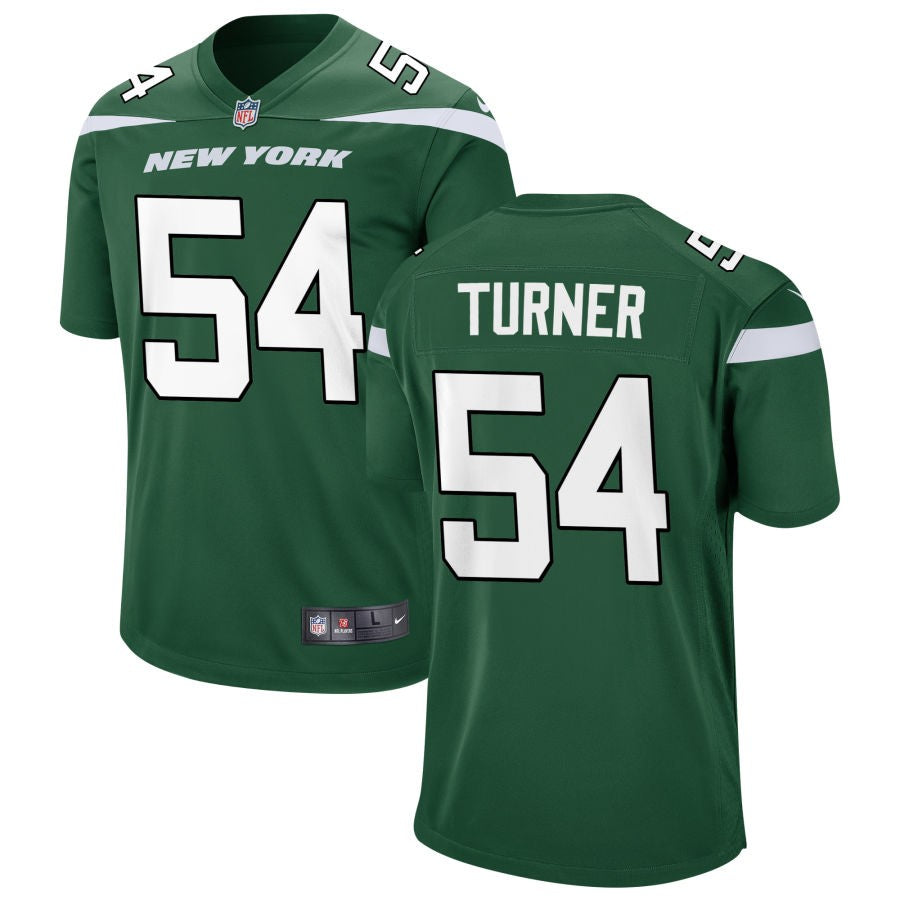 Billy Turner New York Jets Nike Youth Game Jersey - Gotham Green