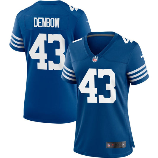 Trevor Denbow Indianapolis Colts Nike Women's Alternate Jersey - Royal