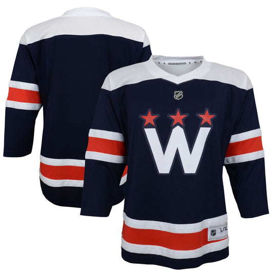 Washington Capitals Preschool 2020/21 Alternate Replica Jersey - Navy