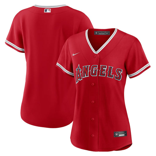 Women's  Nike Angels Alternate Replica Team Jersey - Red