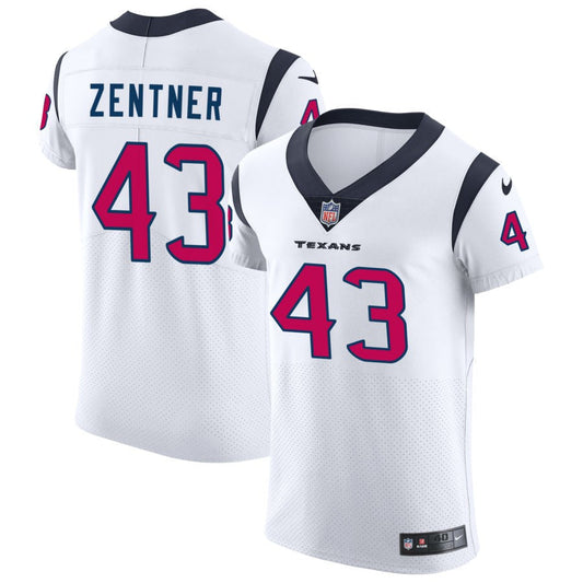 Ty Zentner Houston Texans Nike Vapor Untouchable Elite Jersey - White