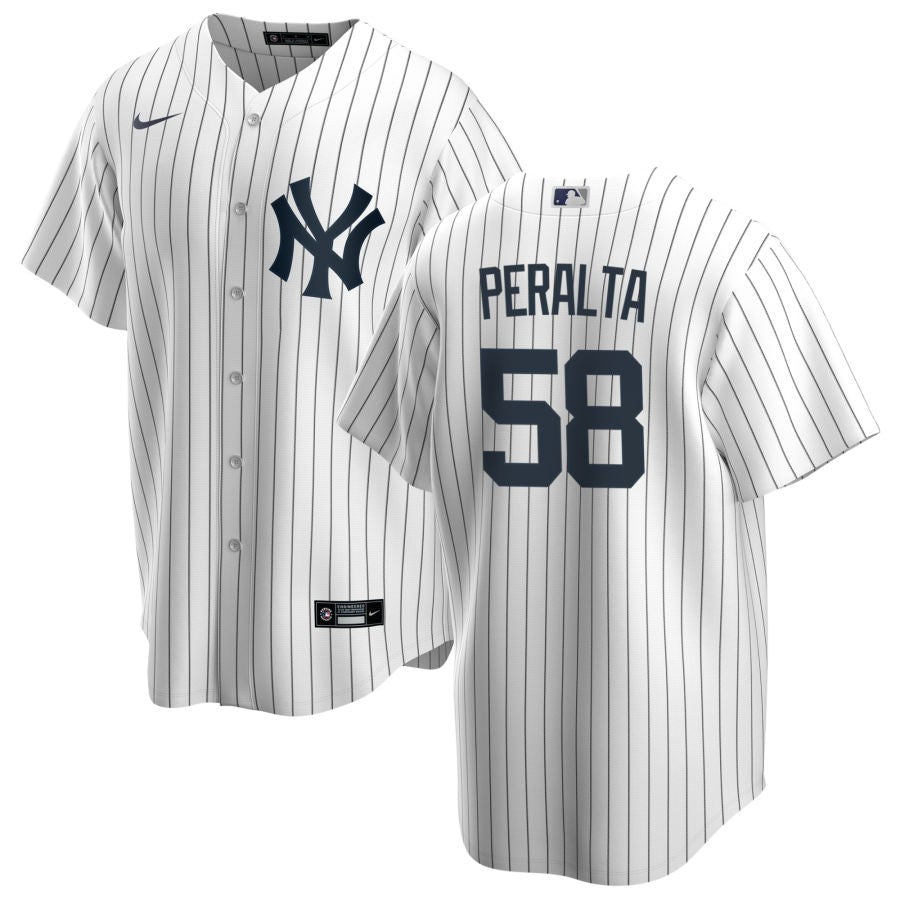 Wandy Peralta New York Yankees Nike Home Replica Jersey - White