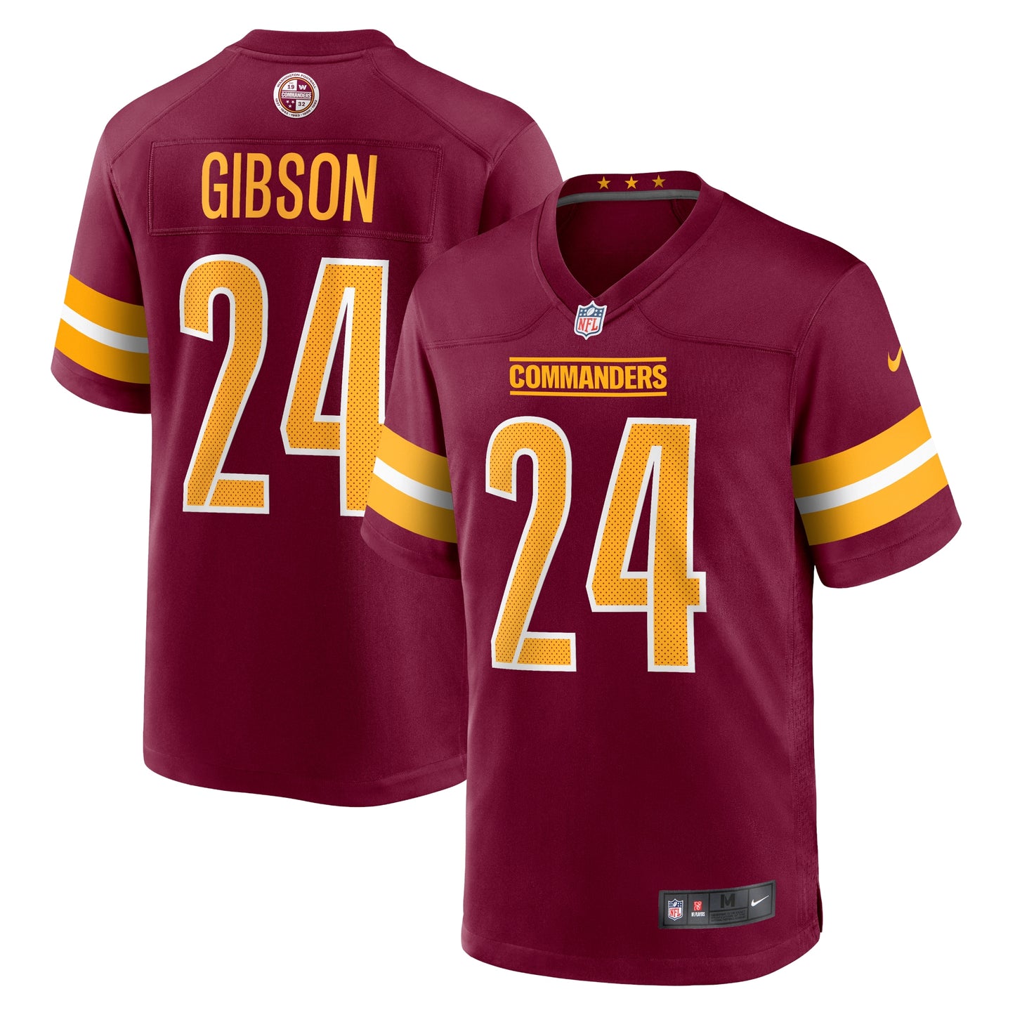 Antonio Gibson Washington Commanders Nike Game Jersey - Burgundy