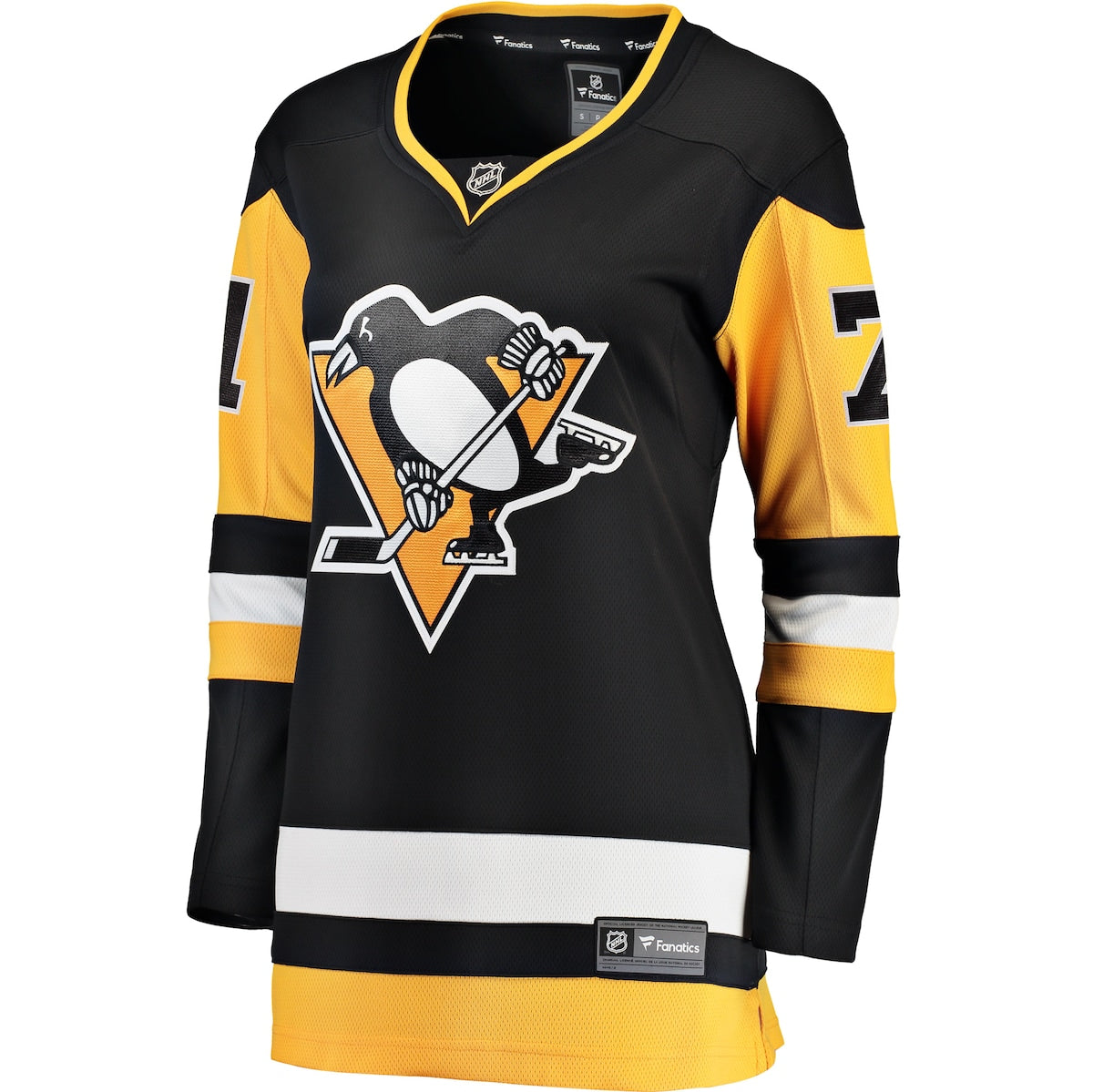 Women's Evgeni Malkin Fanatics Penguins Home Breakaway Jersey - Black